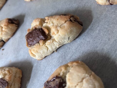 米粉でチョコスコーン